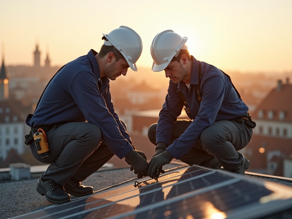 Azubi bei der Arbeit